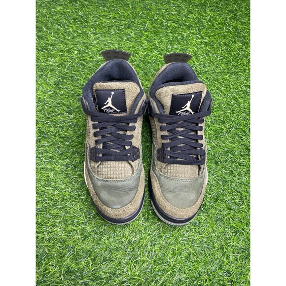 Air Jordan 4 Retro SE Craft Medium Olive Size Women’s 7 - Picture 3 of 7